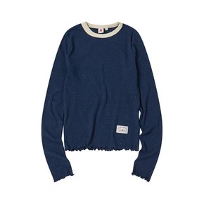 [스타필드코엑스][꼬모니노즈] 여성 LAYERED T-SHIRT [NAVY]