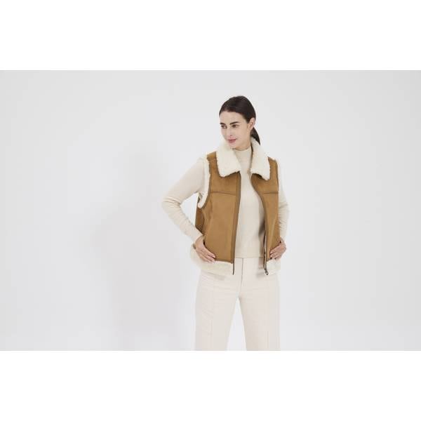 [부산점] 무스탕 베스트 KH3MU01