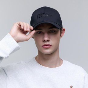 [여주점] N255AHA030 고주파 로고 볼캡 BLACK