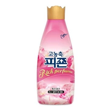 신세계 규격 피죤) 리치퍼퓸 오리지널 핑크로즈1L(일반드럼겸용)