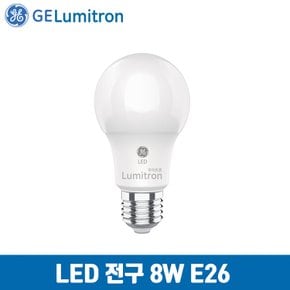 GE루미트론 LED 알뜰 전구 8W E26 x 10개
