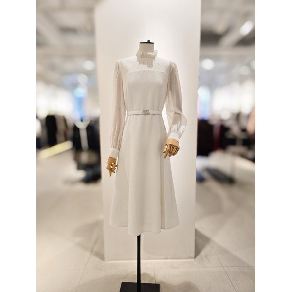 [파주점] 셔링넥 오간자 트위드 원피스 CRAA0OP361