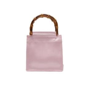 하이 Bamboo pink bag