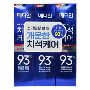 메디안 치약 치석케어 오리지날 120g 3입