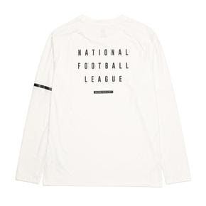 엔에프엘 [58%▼]-F213MTS016 NFL 하이퍼 롱 슬리브 티셔츠 O/WHITE (정상가 69,000원)