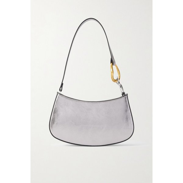 스타우드 올리 메탈릭 가죽 숄더백 46376663162986053