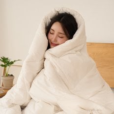 뉴질랜드 양모 100% 60수 고밀도 순면 차렵이불 Q