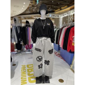 [남녀공용]멀티패치 와이드 트레이닝 팬츠 2색상
