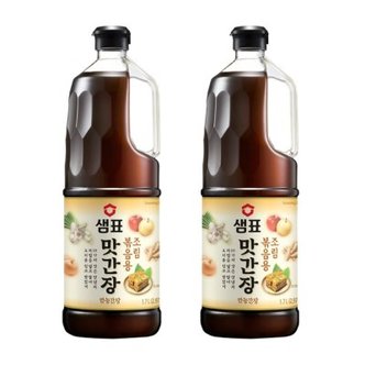 텐바이텐 샘표 간장 맛간장 조림볶음용 1.7L 2개