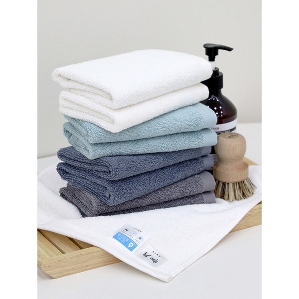 항균 데일리 고리수건 4매