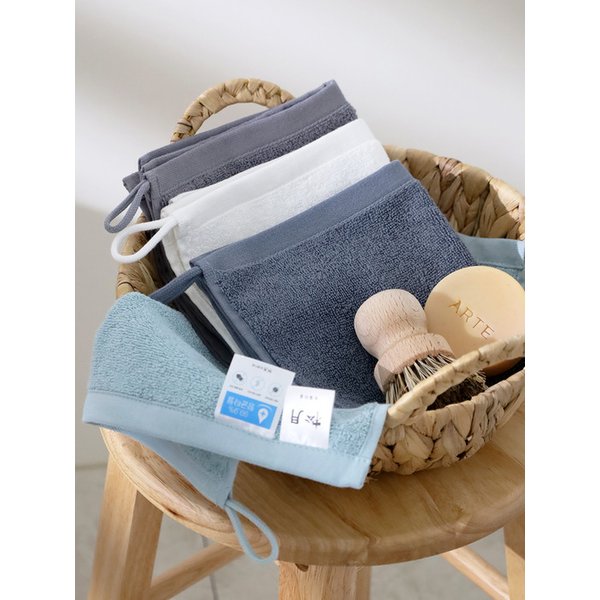 항균 데일리 고리수건 4매