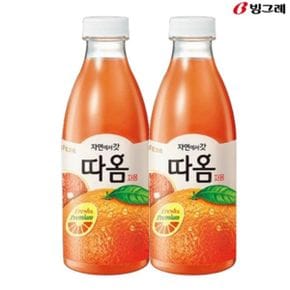 따옴 자몽 주스 730ml(2입) 냉장주스