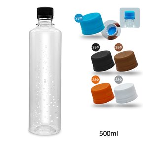 내압캡 일자페트 500ml (2개) 탄산 효소 플라스틱병