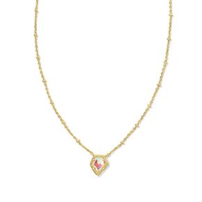 4675590 Kendra Scott Framed Tess Satellite Short Pendant Necklace