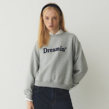 후아유 Patch Applique Sweatshirt WHMWE4T91F