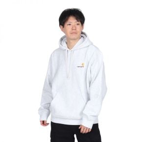 맨즈 후디 후드 아메리칸 스크립트 스웨트 셔츠 I028279482XX24FW - 그레이