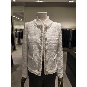 [파주점] 체크 펄 메탈 트위드 자켓 JR2A0JK303