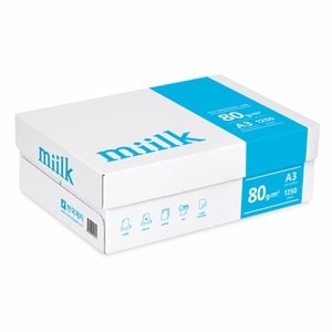 miilk 밀크 A3용지 80g 1박스(1250매) Miilk