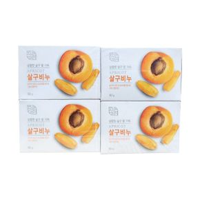 무궁화 세안비누 살구비누 100g 4입 X ( 2매입 )