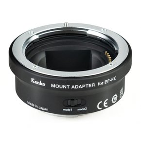 Kenko Mount Converter EF-FE AF EF-S 마운트 어댑터 전자 접점 탑재 정지화상동영상 대응 렌즈