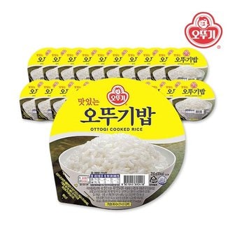  [오뚜기] 맛있는 오뚜기밥 210g x 24개1박스