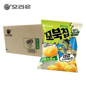 오리온 꼬북칩 콘스프 65g 24개 대용량 간식 과자 사무실 어린이집