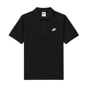 나이키 클럽 남성 반팔티 폴로티 카라티 블랙 FN3895 010_P417103185