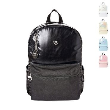 오드비 비 마이 하트 백팩 블랙 Black B my Heart Backpack oddBi