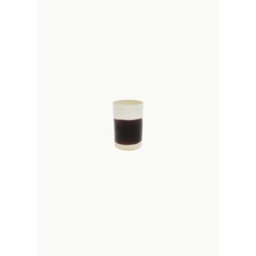 샵아모멘토 크리스타세야 25SS Murano Glass, Horizontal Black/White Stripes