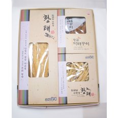 임금님세트1 (대관령황태채200g +? 대관령황태포 3미(특대) + 황금먹태구이 50g X 2?)