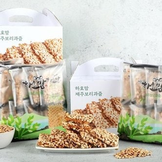 제철진미 하효맘 제주 보리과즐 선물세트 768g (256g x 3봉)