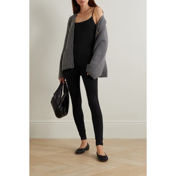 자리아  피마 코튼 저지 점프수트 블랙 1647597316883632