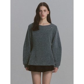 Angora Flare Sweatshirt Charcoal