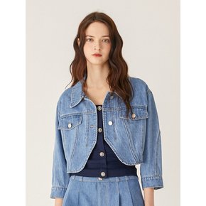 Crop Denim Trucker Jacket_INDIGO (SA3DJN3_04)