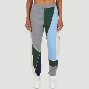 [해외배송] 알루와리아 패치워크 트랙팬츠 MSS22AHL32 TROUSERS JERSEY