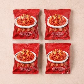 (G)피코크 진한해물볶음면 128g*4개입