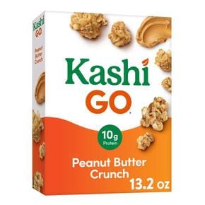 [해외직구] Kashi 카쉬 고 땅콩 버터 크런치 콜드 브렉퍼스트 시리얼 374g 2팩