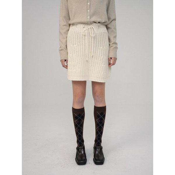 Bold Knit Skirt (2color)
