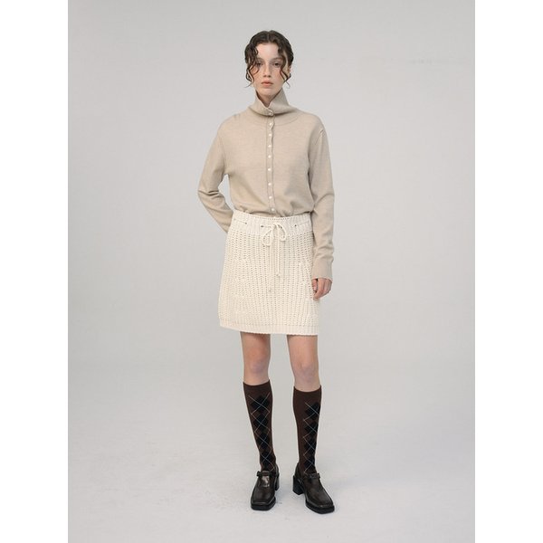 Bold Knit Skirt (2color)