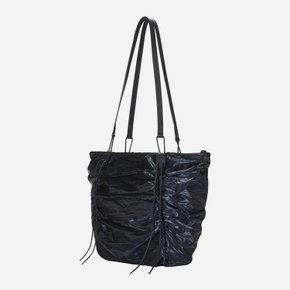 Deborah Ruched Bag Navy