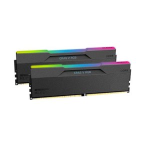 ESSENCORE KLEVV DDR5-8200 48GB CL38 CRAS V RGB 패키지 메모리 (24Gx2) 서린