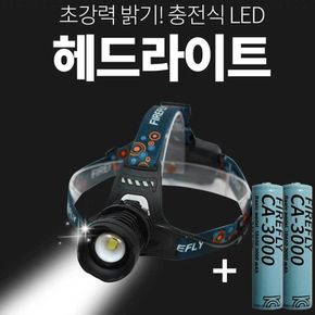 샤인빈 대용량 줌기능 헤드랜턴 헤드라이트 3000mAh