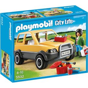 영국 플레이모빌 자동차 Playmobil 5532 City Life Vet with Car 1744429