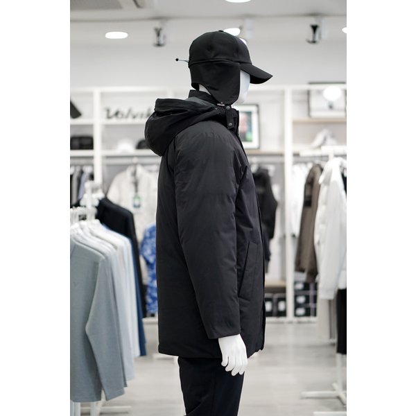 [여주점] 골프웨어 남성 골프 탑벨류 남성 후드 롱 다운 점퍼 VODWPB93