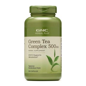 GNC Herbal Plus 그린티 컴플렉스 500mg 200정