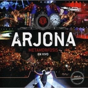 [CD] Ricardo Arjona - Arjona Metamorfosis En Vivo (Cd+Dvd Deluxe Edition) / 리까르도 아르호나 - 아르호나 메타모르포시스 엔 비보 (Cd+Dvd 디럭스 에디션)