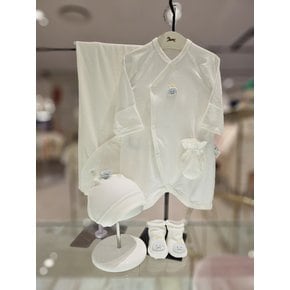 (푸름뱀띠)알비노배내가운외출산5종세트