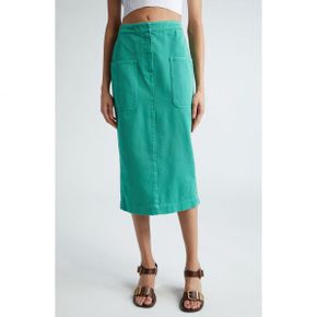 5096159 Max Mara Werther Denim Midi Skirt