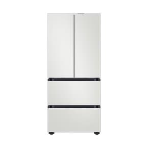 비스포크 AI 김치플러스 4도어 490L (메탈쿨링 선반) 코타화이트 RK80F49E1A
