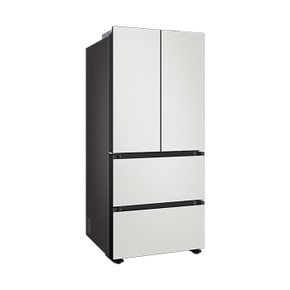 비스포크 AI 김치플러스 4도어 490L (메탈쿨링 선반) 코타화이트 RK80F49E1A